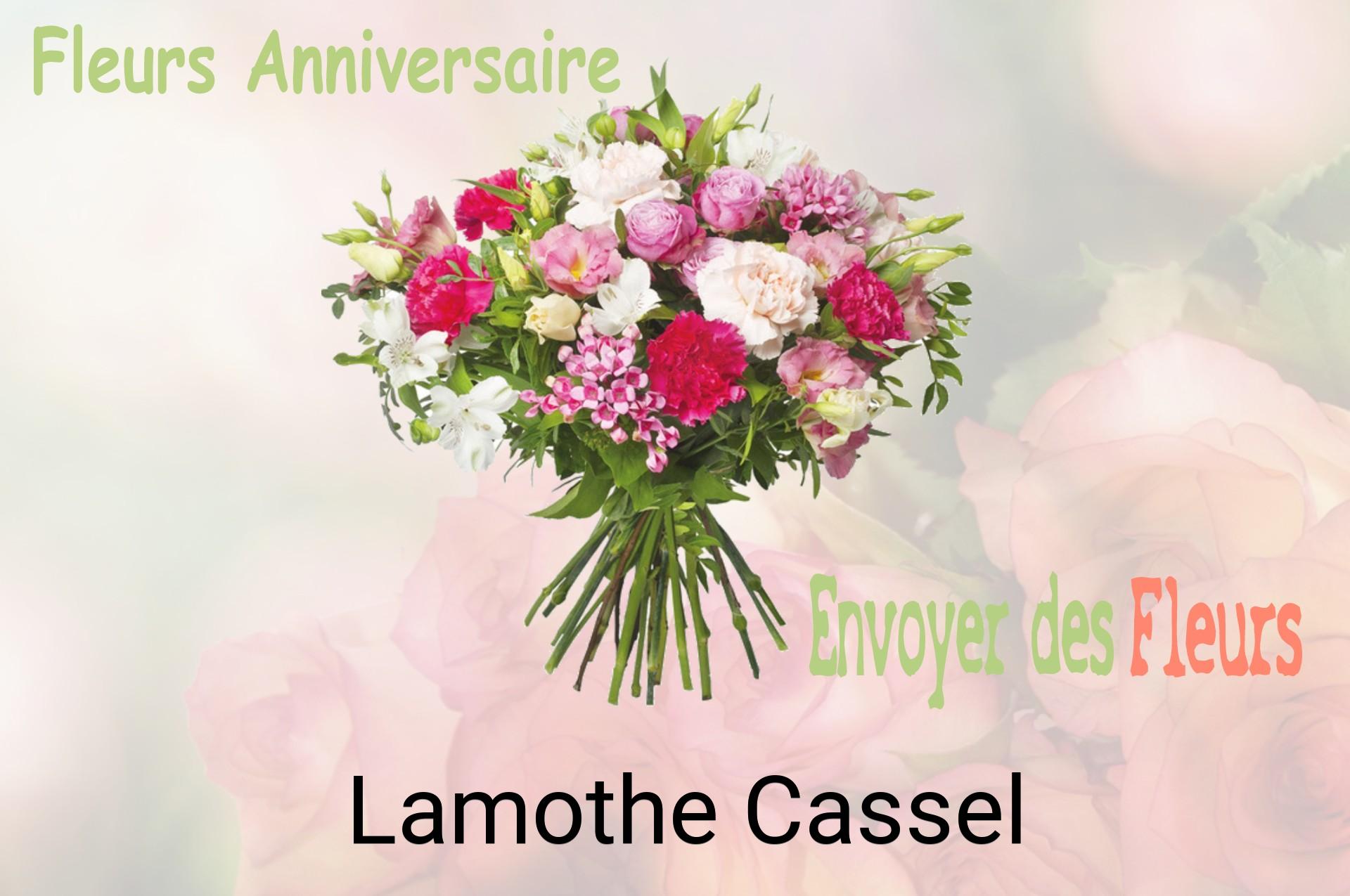 Bouquet de fleurs d’anniversaire livré à Lamothe-Cassel